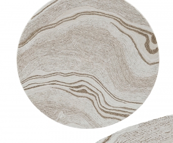 Modern Circular Carpet-ID:782455922