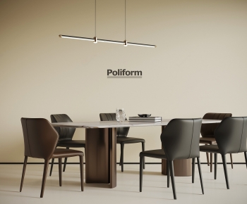 Modern Dining Table And Chairs-ID:529411084