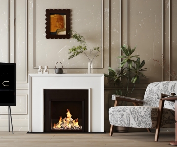 American Style Fireplace-ID:587559945