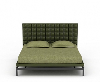 Modern Double Bed-ID:281625036