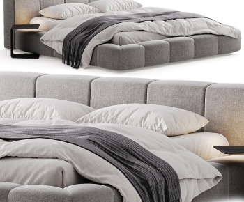 Modern Double Bed-ID:577893028