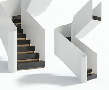 Modern Rotating Staircase-ID:147993097