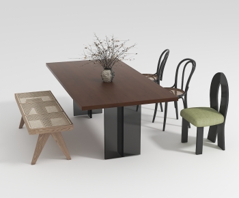 Modern Dining Table And Chairs-ID:197901965