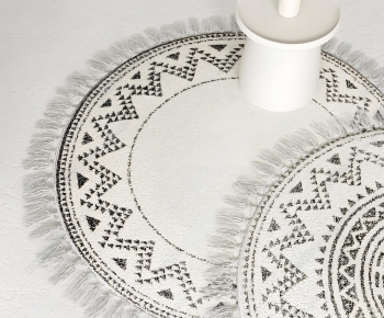 Modern Circular Carpet-ID:514009957