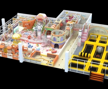Modern Equipment For Children-ID:491775997