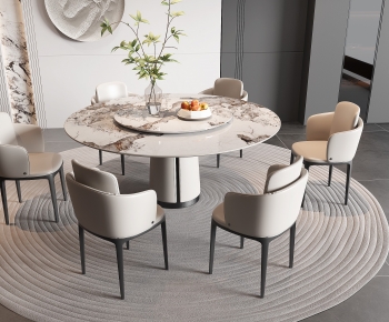 New Chinese Style Dining Table And Chairs-ID:954209097
