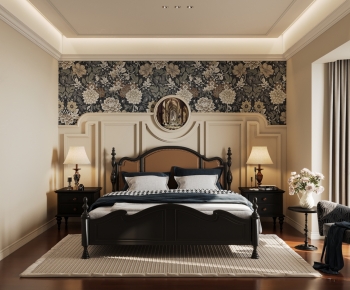 French Style Bedroom-ID:114366055