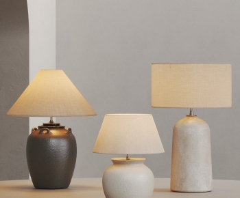Wabi-sabi Style Table Lamp-ID:439649118