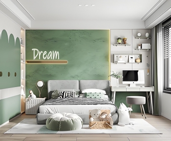 Modern Boy's Room And Son's Room-ID:613723995