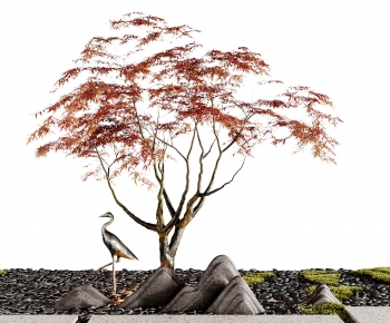 New Chinese Style Plant Landscaping-ID:633161188