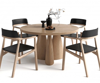 Nordic Style Dining Table And Chairs-ID:644835954