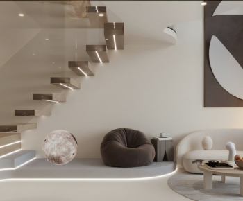 Modern A Living Room-ID:947863104