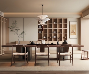 New Chinese Style Tea House-ID:597177031