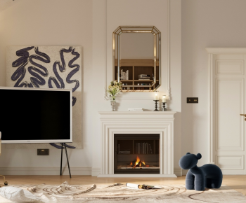 French Style Fireplace-ID:276191952