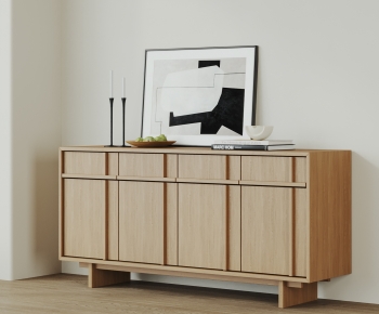 Nordic Style Entrance Cabinet-ID:875921968