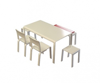 Modern Dining Table And Chairs-ID:599534035