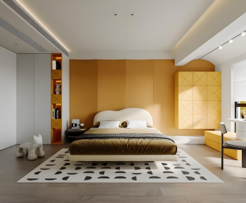 Modern Bedroom-ID:434681896