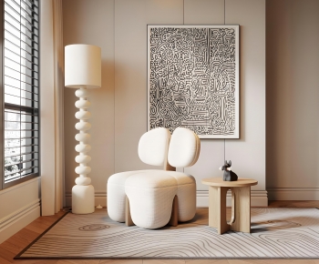 Modern Single Sofa-ID:532770228