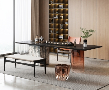 Modern Dining Table And Chairs-ID:123839442