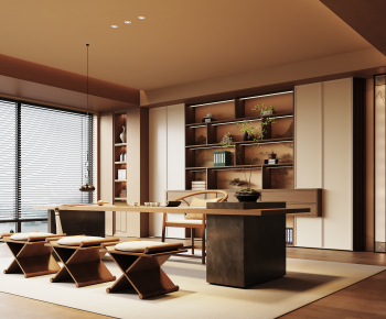New Chinese Style Tea House-ID:251202112