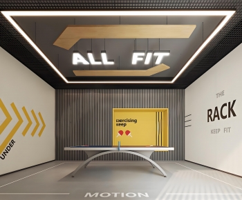 Modern Staff Recreation Room-ID:116740945