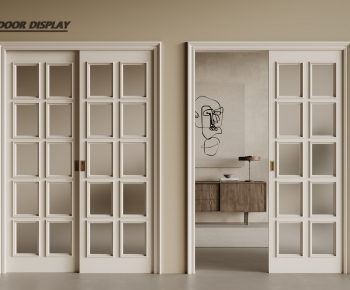 French Style Sliding Door-ID:286910595