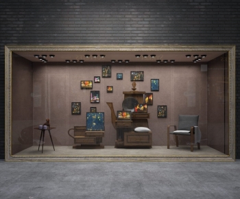 Simple European Style Shop Window-ID:287672041