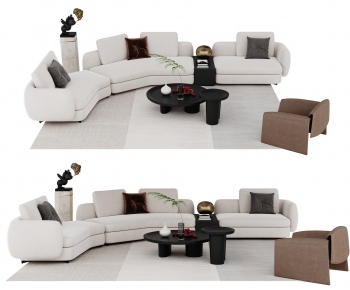 Modern Curved Sofa-ID:452199029