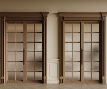 French Style Double Door-ID:690428977