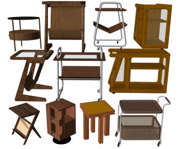 Retro Style Side Table/corner Table-ID:708728086