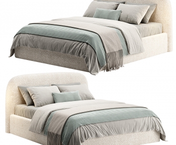 Modern Double Bed-ID:289886959