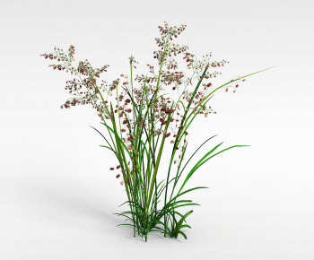 Modern Flowers And Grass-ID:218779095