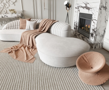 Modern Curved Sofa-ID:592982057