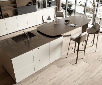 Modern Dining Table And Chairs-ID:934190895