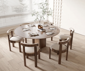 Modern Dining Table And Chairs-ID:729511027