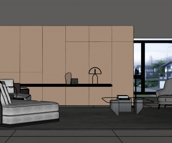 Modern A Living Room-ID:227541923