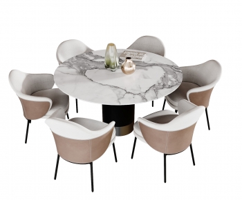 Modern Dining Table And Chairs-ID:465802911