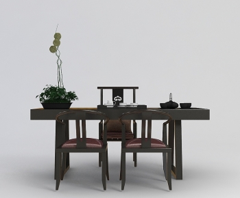 New Chinese Style Tea Tables And Chairs-ID:144613982