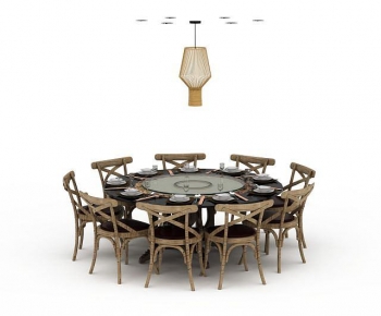 Nordic Style Dining Table And Chairs-ID:879895939