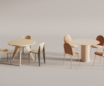 Nordic Style Dining Table And Chairs-ID:734009717