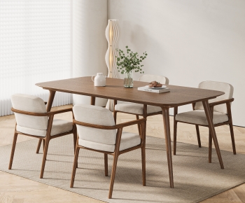 Nordic Style Dining Table And Chairs-ID:282145981