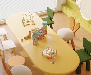 Modern Children's Table/chair-ID:602123025