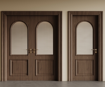 French Style Single Door-ID:413414964