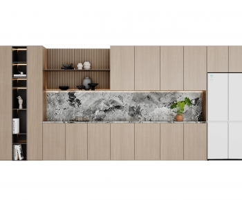 Modern Kitchen Cabinet-ID:617197042