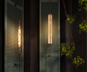 New Chinese Style Wall Lamp-ID:800642979