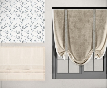 Modern Roman Curtain-ID:587244038