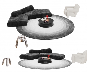 Modern Curved Sofa-ID:200021982