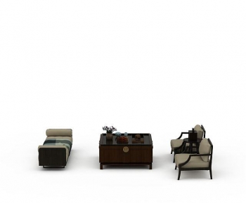 New Chinese Style Sofa Combination-ID:522572048