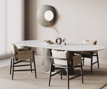 Modern Dining Table And Chairs-ID:818232067