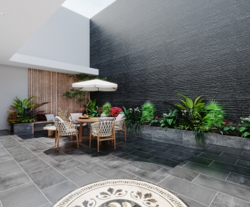 Modern Courtyard/landscape-ID:436604025